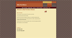 Desktop Screenshot of elitepetsitters.com